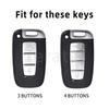 3/4 Button Transparent Tpu Car Smart Key Fob For Hyundai Genesis Coupe Sonata Ix35 For Kia Forte Sportage K2 K5 Shell Case Cover