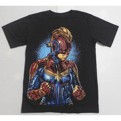 2026 Neuer Superheld Captain Avenger Print Stilvolles Herren Freizeit T-Shirt mit Rundhalsausschnitt, locker, kurze Ärmel
