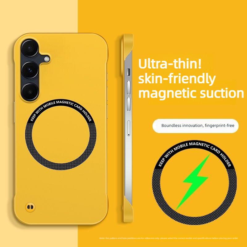 Luksusowe Ultra Cienkie Etui Matowe typu Skin Feel Dla Samsung Galaxy A57 A37 A17 A56 A36 A26 F17 M17 A55 Dla Magsafe Osłona Ochronna PC