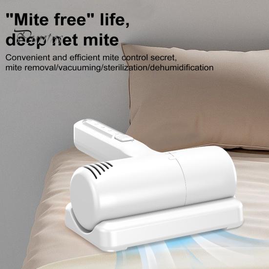 Handheld Wireless Mattress Vacuum Cleaner Dust Remover Powerful Strong Suction High Efficiency Filtration Rechargeable Vacuum Cleaner