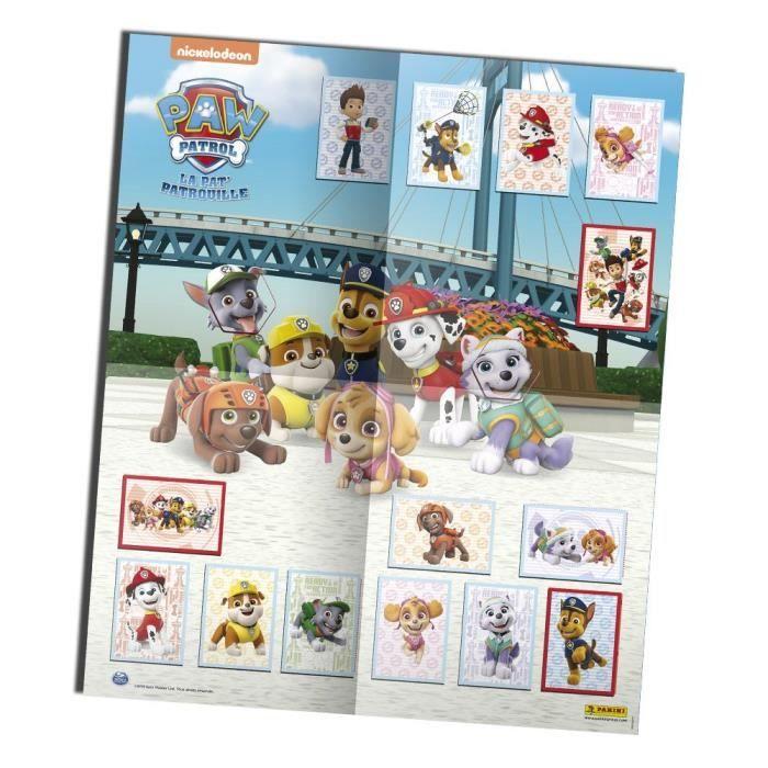 Album de stickers PANINI Pat Patrouille Tous en mission - 22 pochettes + 3 offertes