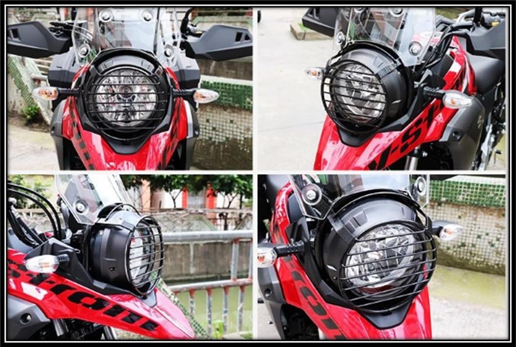 Suzuki 250 Headlight 250 DL250 DS11A Grill Mesh Stone Guard Aftermarket V-Strom Cover/Guard/Protector V-STROM Impact/Protection