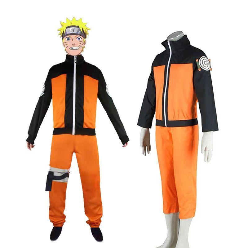 Uzumaki Naruto Cosplay Costume Kids Children Outfits Halloween Costumes Carnival