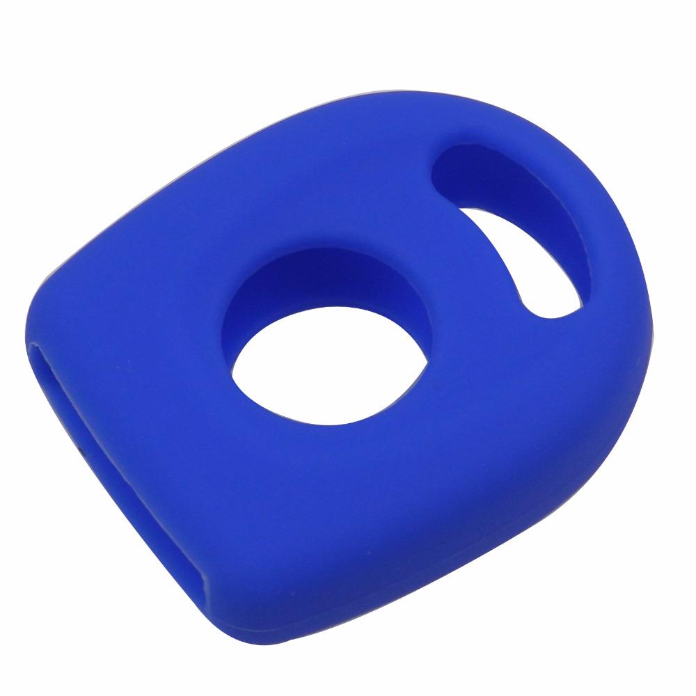 Jingyuqin Car Key Silicone Cover Case Set For Volkswagen B5 Passat Golf Phaeton Rabbit GTI Beetle Polo Bora Trans Rubber Protect