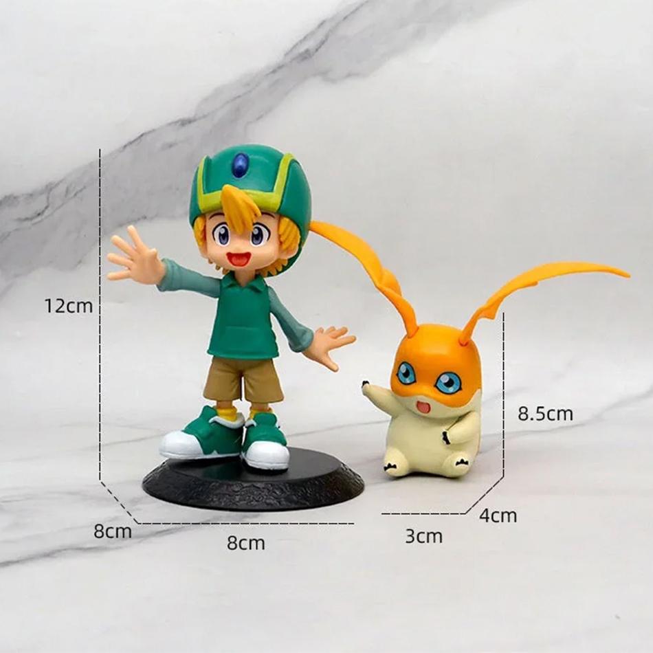 Digimon Anime Eight Gods Light Tai Yi Ya Gu Beast Bada Beast Handmade PVC Model Anime Accessories Birthday Christmas Gift