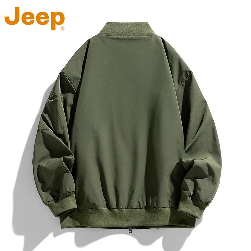 Jeep Men's 2025 Autumn/Winter Casual Bomber Jacket