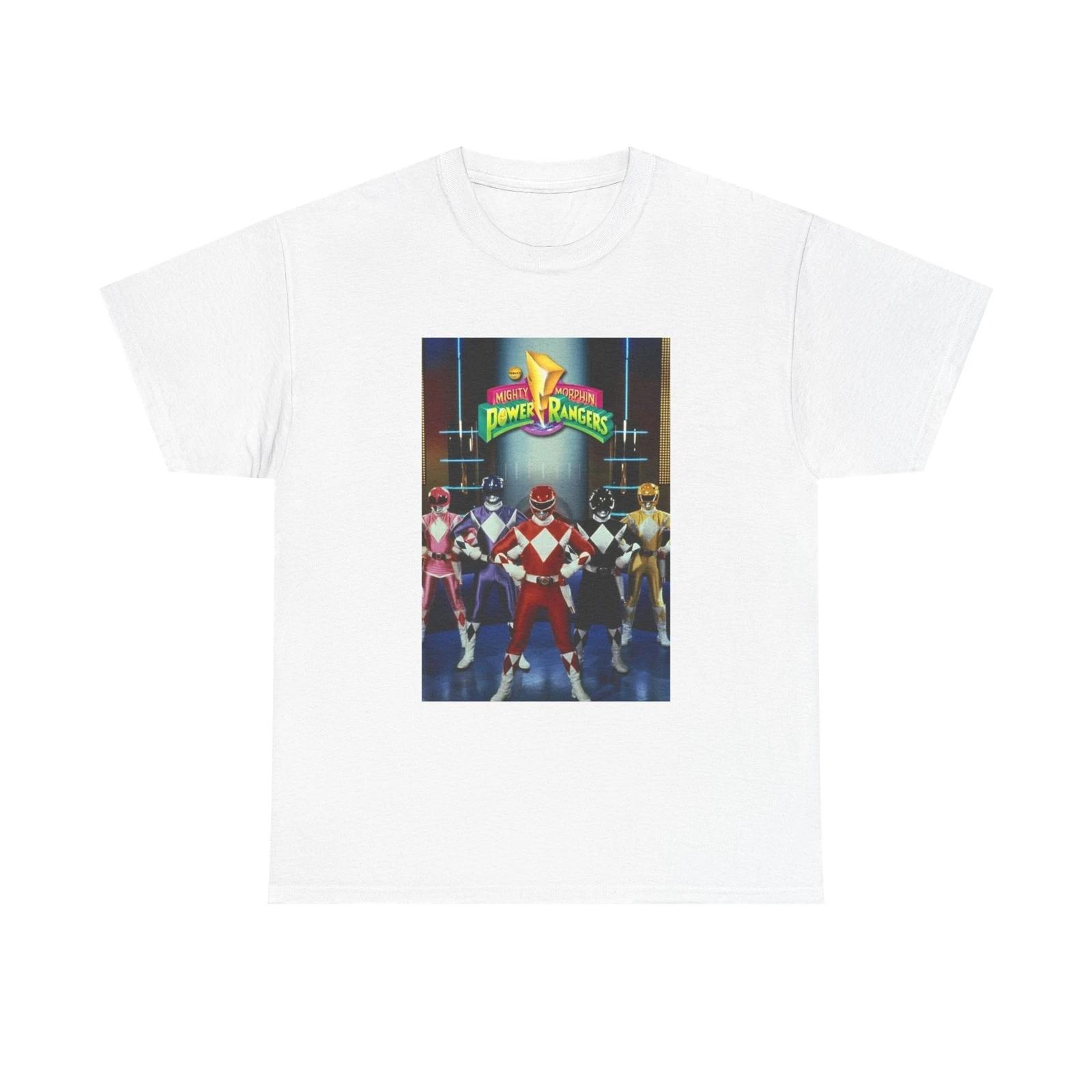 Men s and Women s T-shirts Power Rangers XXXXL