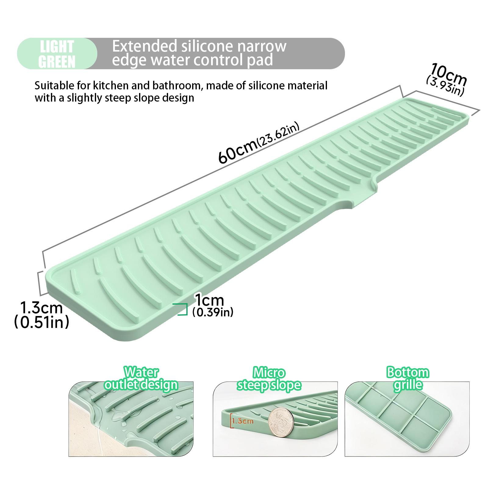 

Силиконовый коврик для раковин, - Наклонный, Дренажный коврик для кухонных проемов. One Size