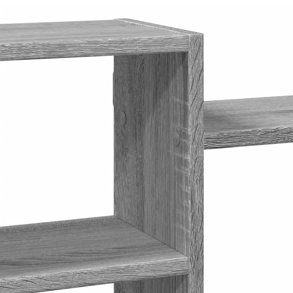 Wall Shelf Gray Sonoma 129x18x42 cm Particleboard