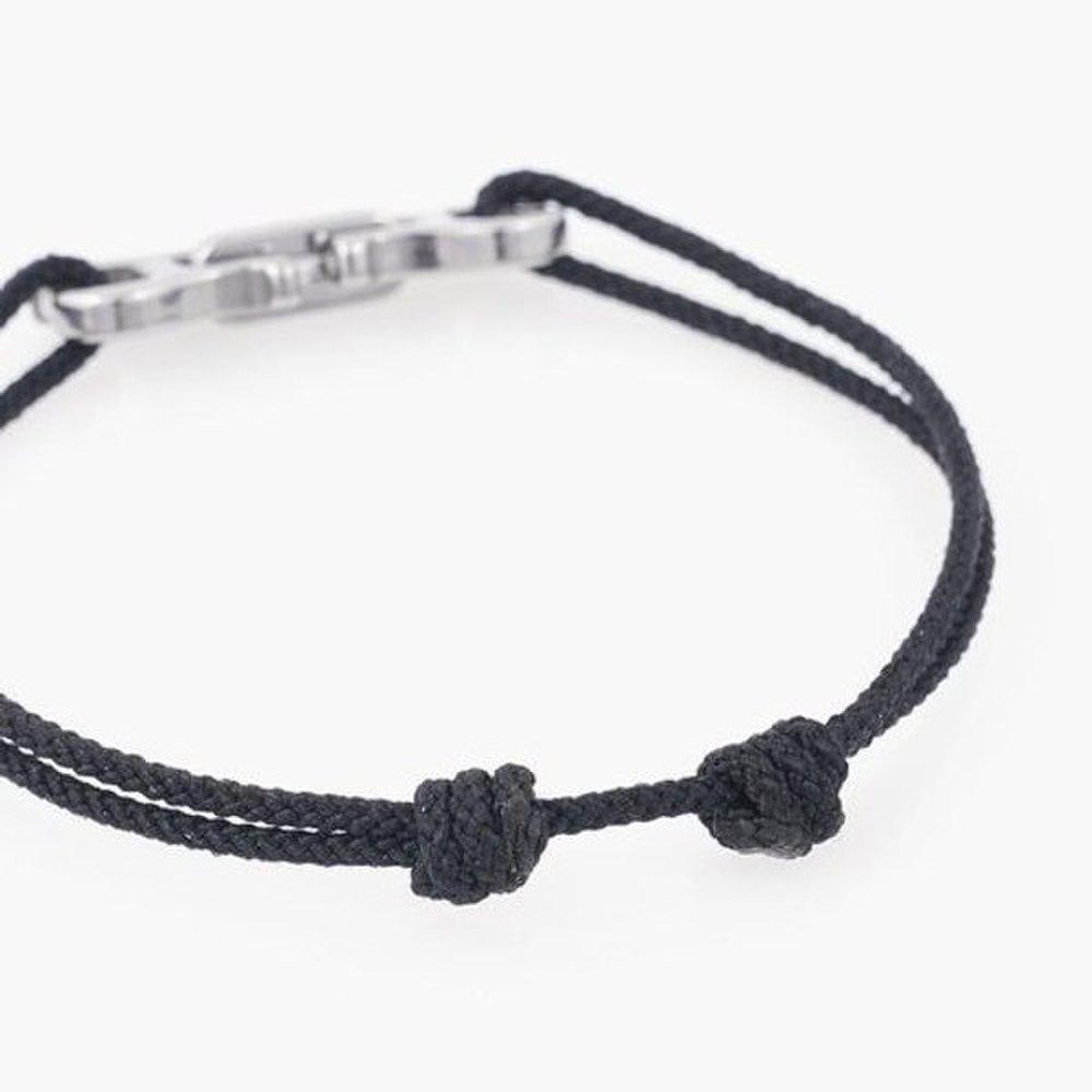 [Jbans] Guitar Pendant String Knot Bracelet (C2501Ac1232_Bk)