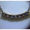 Used Ete K10 Smile Mouth Design Necklace with Stone, Beautiful Item!