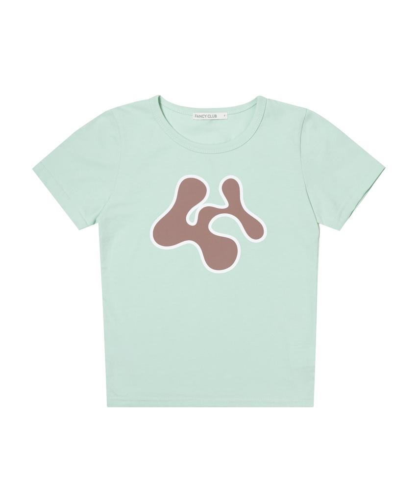 FANCY CLUB Fy Cloud Tee (Mint) F26Qb052