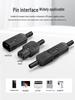 Large Black DIY Power Cord, C13 Male-Female AC Plug Connector