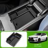 For BMW X3 2024-Present Car Armrest Box Storage ABS Door Windows Lift Cover Storage GPS Organizer Under Centrol Control Tray