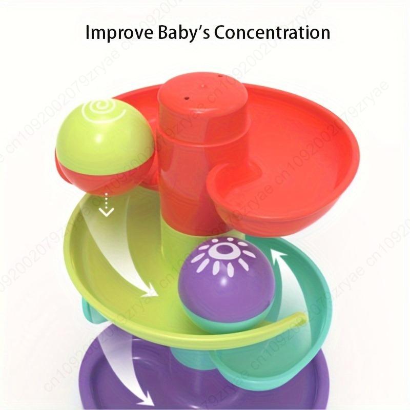 Montessori Toys Baby 0 12 24 36 Months Track Rolling Ball Push Pop Sliding Ball Early Education Toys Games Children Sensory Toy