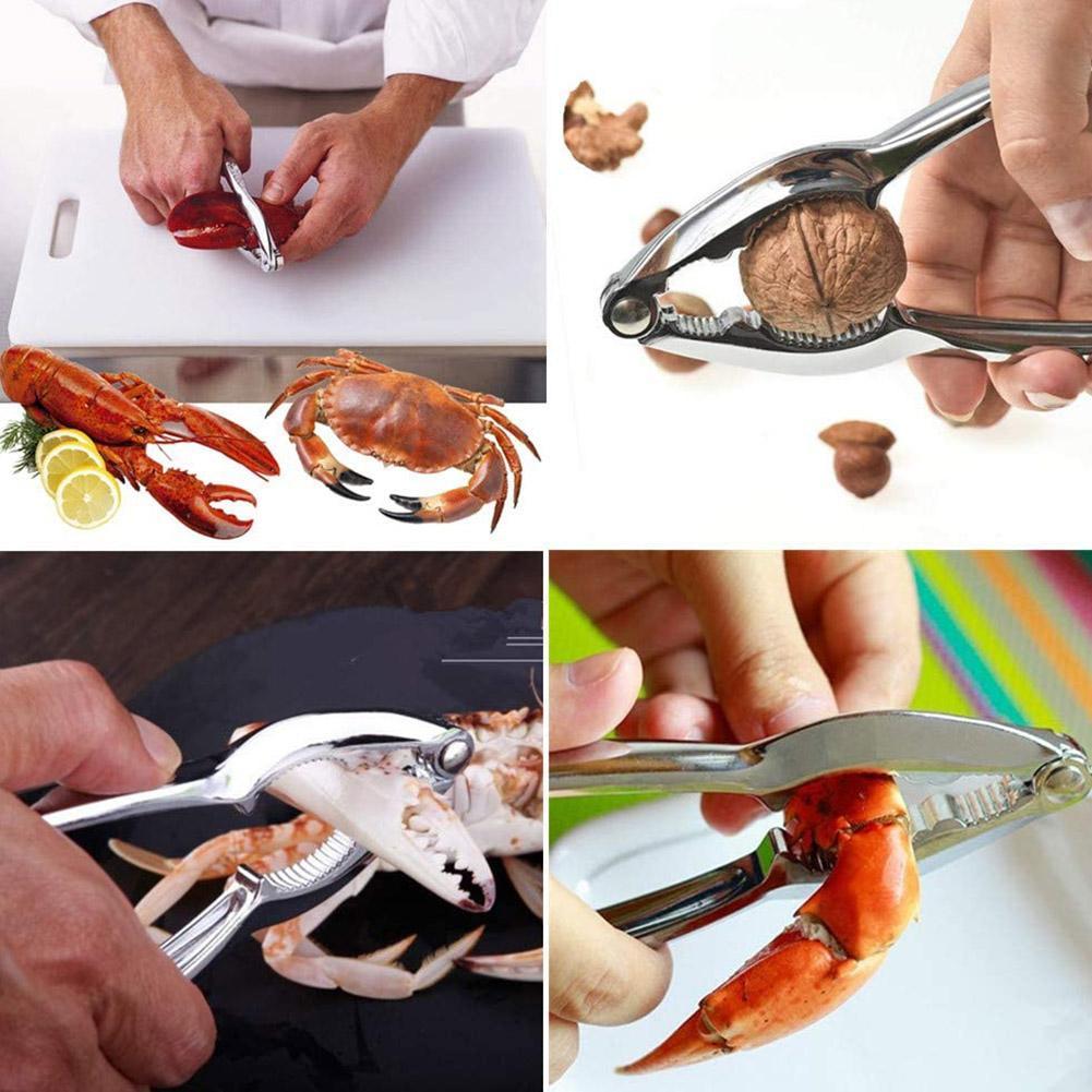 1/2pcs New Style Multifunctional Nut Cracker Tool Nut Sheller Walnut Clip Convenient to User for Pecans Almonds Brazil Nuts
