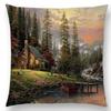 Elegant Cotton Linen Cushion Cover With Invisible Zipper For Easy Cleaning