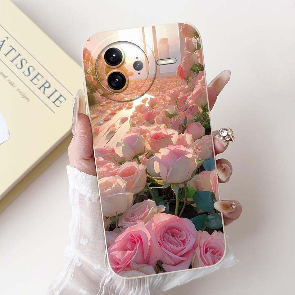 For Xiaomi Poco F7 Ultra / Poco F7 Pro Elegant Butterfly Floral Phone Case For Poco F7ultra F7Pro Soft Silicone Shockproof Cases