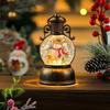 Christmas Musical Snowfall USB Lantern Night Light - Children's Gift