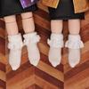 Latest Mini Cute Lace White Socks Doll White Socks Ob Short Sock for 1/12bjdobitsu11mollysob11 Doll Shoes Accessories Premium Quality