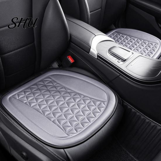 Front Seat Cushion Car Breathable Non-slip Square 3D Raised Point Four Seasons Universal Pad Comfortable Sitting Solid Color Auto Interior Mat