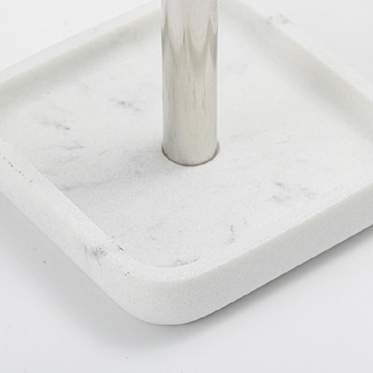 MultiPurpose Toothbrush Holder Toothpaste Rack for Bathroom Countertops In Sleekly Design for Face Cleansers,Trimmers