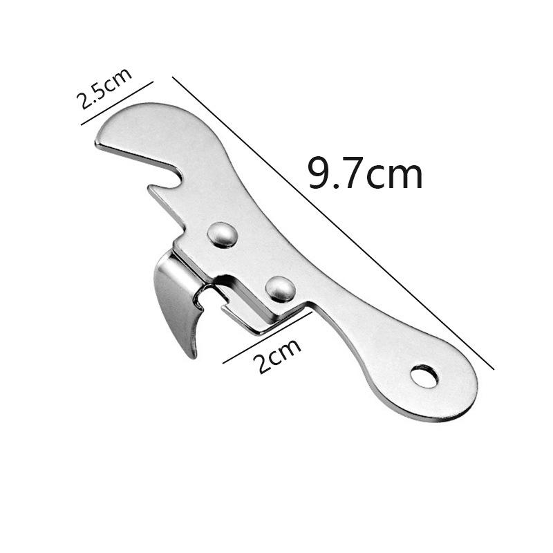 430 Stainless Steel 2-in-1 Japanese Multifunction Opener: Can Opener, Knife, Screwdriver