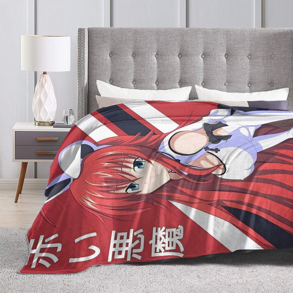 High School DxD  Blanket Quality Warm  Bedding Throws Winter Girls Boys Couch Bed Funny Bedspread