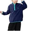Jungen Kapuzenpullover mit durchgehendem Reißverschluss, Langarm, Farbe, Lässiges Sweatshirt für Sport und Alltag