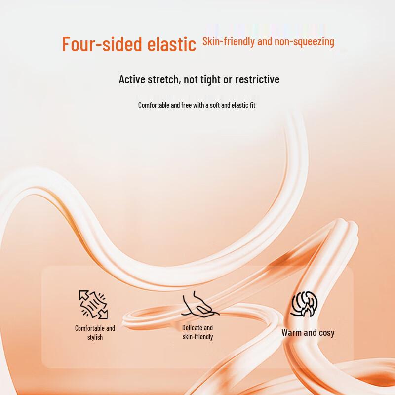 EMZ Erdos Men's 4-Way Stretch Straight-Leg Casual Trousers