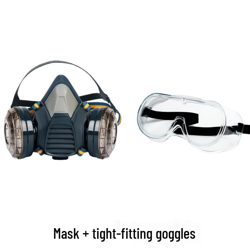 Heavy-Duty Dustproof Face Mask for Paint, Pesticide, and Chemical Protection