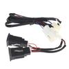 1Pcs Pd Quick Charge Phone Charging Adapter  Red Led Car Usb Charger Outlet Button For Golf 6 Mk6 5 Scirocco 2006-2012