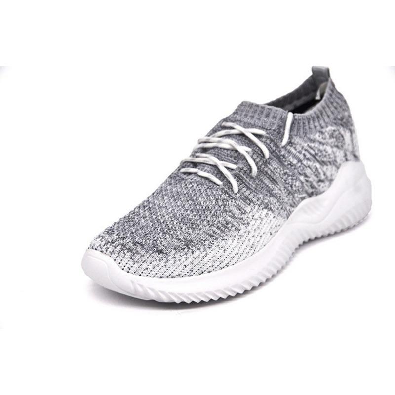 Мужские кроссовки летние сетчатые дышащие теннисные туфли легкие повседневные пляжные — фото 5