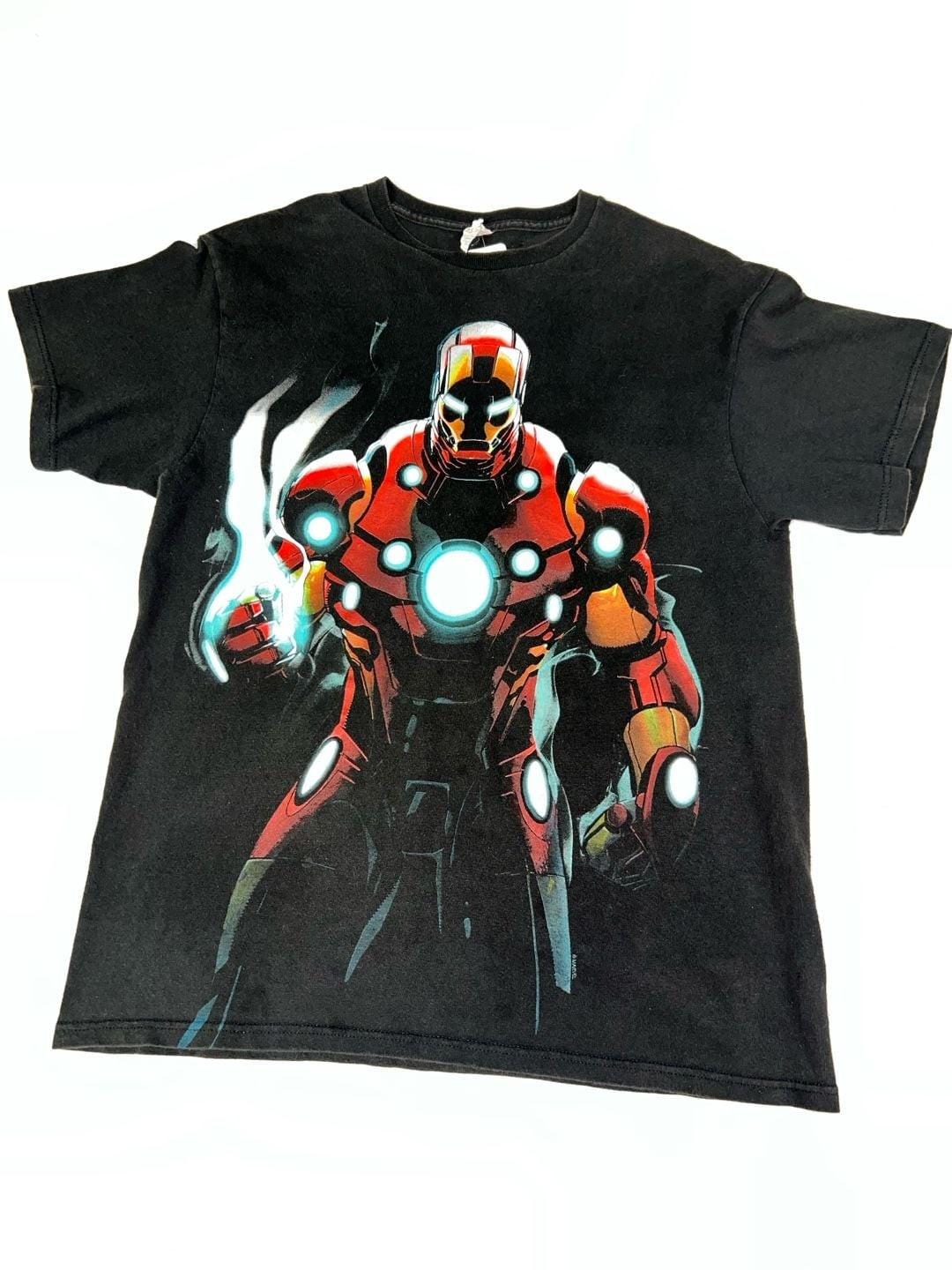Marvel Iron Man Graphic T-Shirt Size Large Unisex T-Shirt M
