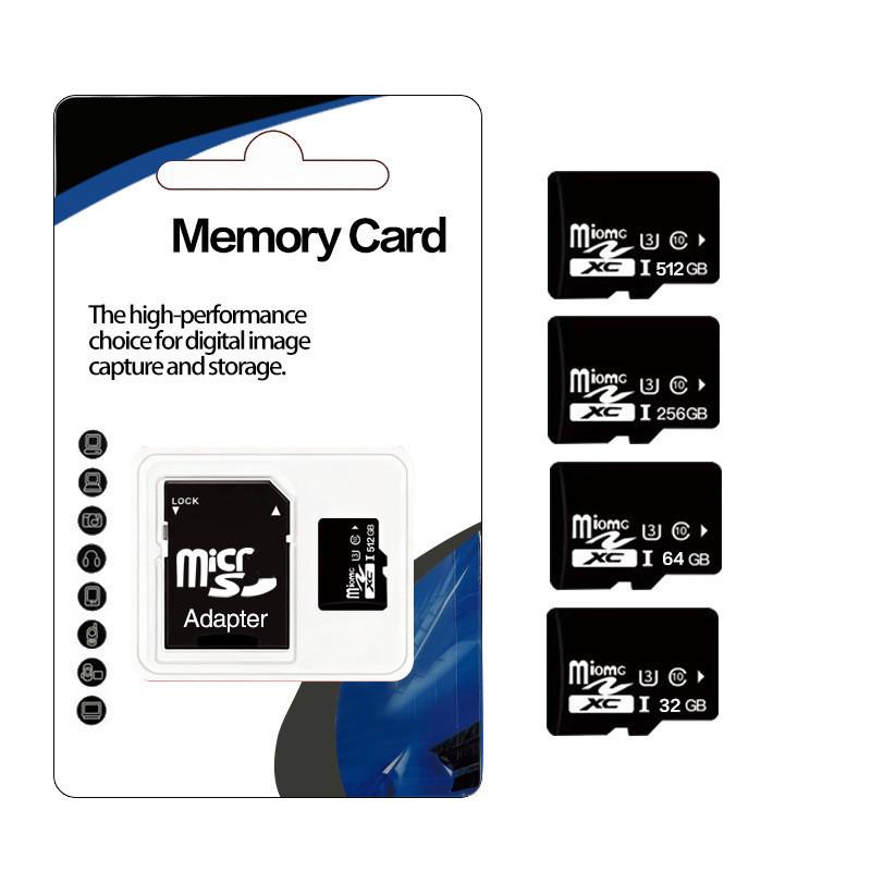 8GB TF Card with 16GB Upgrade, 64GB Expansion, and 512GB Large Capacity Storage