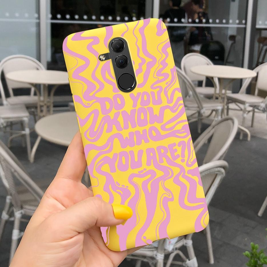 For Huawei Mate 20 Lite Case SNE-AL00 SNE-LX1 Cute Art Painted Cover Shockproof Phone Cases For Huawei Mate 20 Lite Coque Bumper