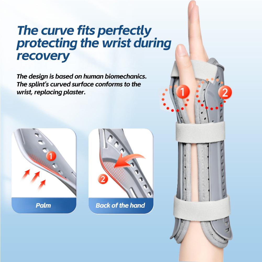 Wrist Immobilizer Splint Arm Care Fixation Sling Adjustable Typing Gym Tendinitis Relief Wrist Support Brace Sprain Carpal Tunnel Forearm Fracture