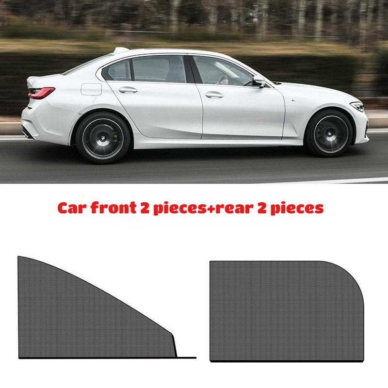 Car Window Screen Door Cover UV Protection Sunshade Visor Shield Car Front & Rear Sun Window Shades Car Camping Accessories