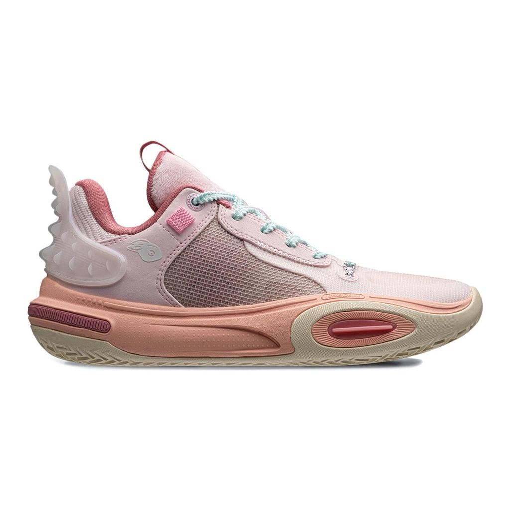 New LiNing All City 11 Youth Abrasion Resistant Breathable Low Top Basketball Shoes Rose Pink Teenagers ABPT005-5