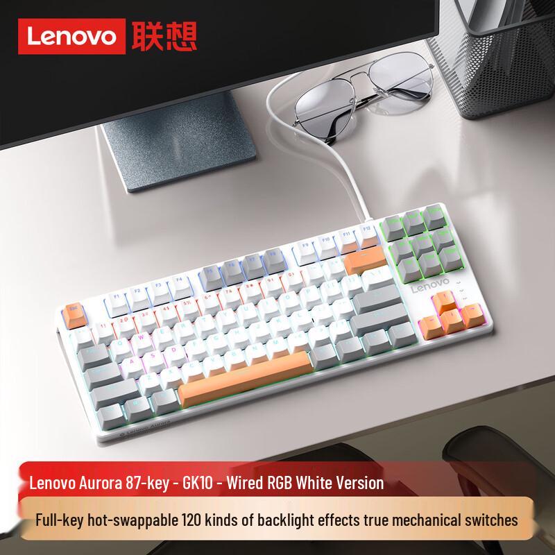 

Lenovo GK10 Hot-Swappable Mechanical Gaming Keyboard