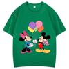 Clothing Summer 2025 Mickey Minnie Mouse Short Sleeve T-shirts Girls Funny Fashion Streetwear Shirt Unisex