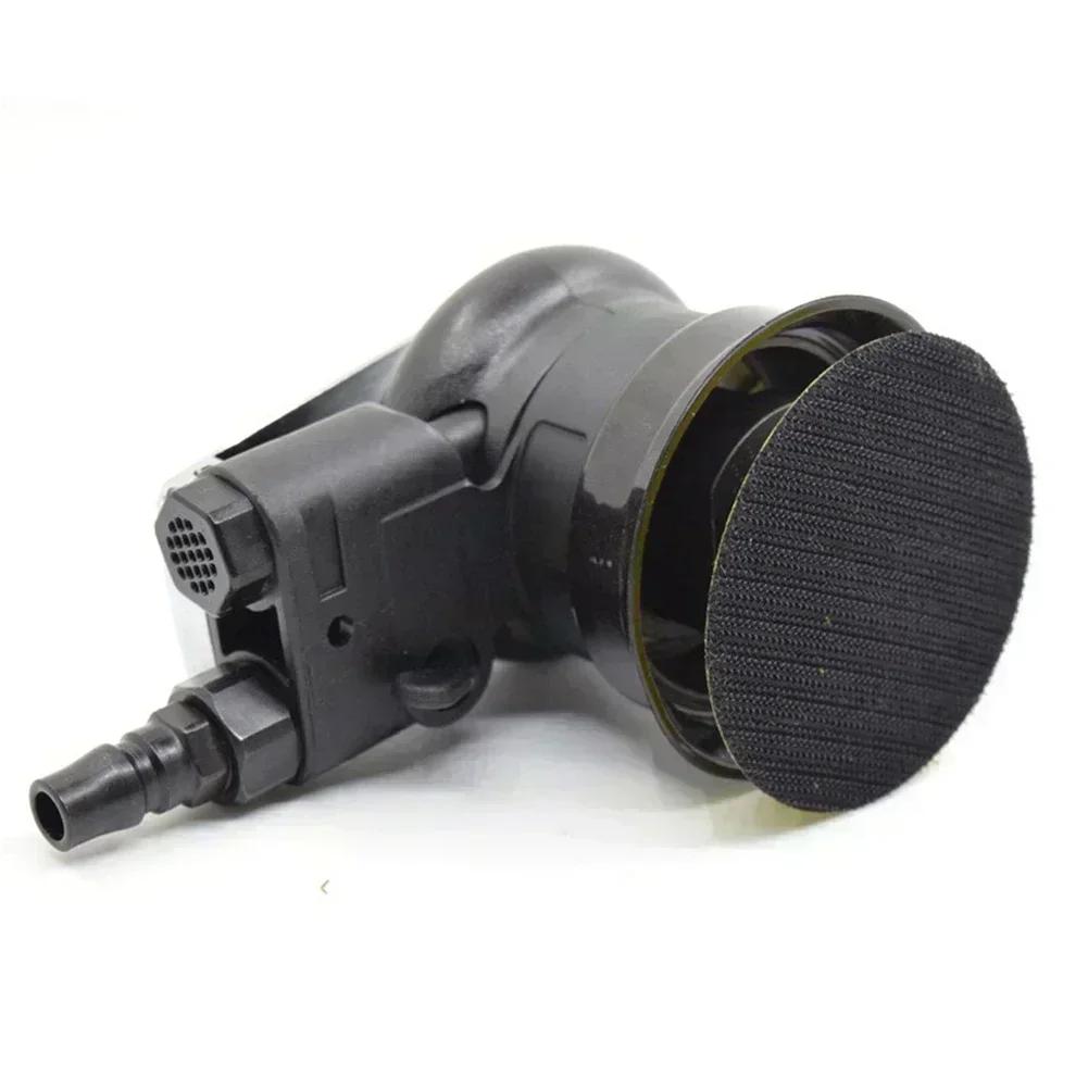 3" Pneumatic Orbital Sander, 12000 RPM Pneumatic Orbital Sander For Automotive Wood Sanding And Polishing Tool Accessories