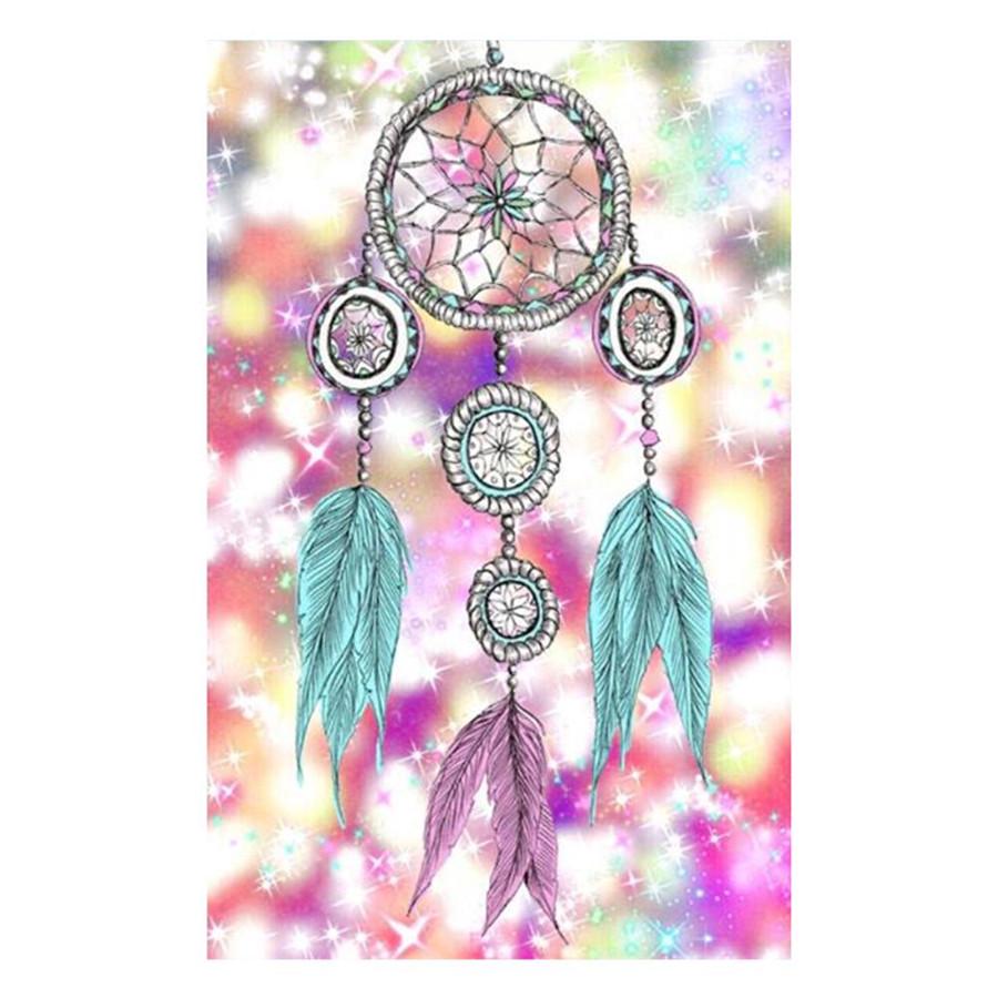 5D Diy Diamond Embroidery Painting Dream catcher of Cross Stitch Full circu N9W3 5D Diy Diamond Embroidery Painting Dream catcher of Cross Stitch Full circu N9W3