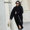 MO&Co. Women's 2024 Winter Merino Wool Belted Overcoat