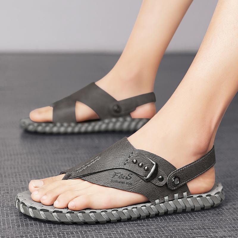 

Мода Новые Летние Мужские Сандалии с Открытым Носком Модный Тренд Пляжная Обувь Шлепанцы Мужские Сандалии Мужские Сандалии Летние Сандалии 39 серый