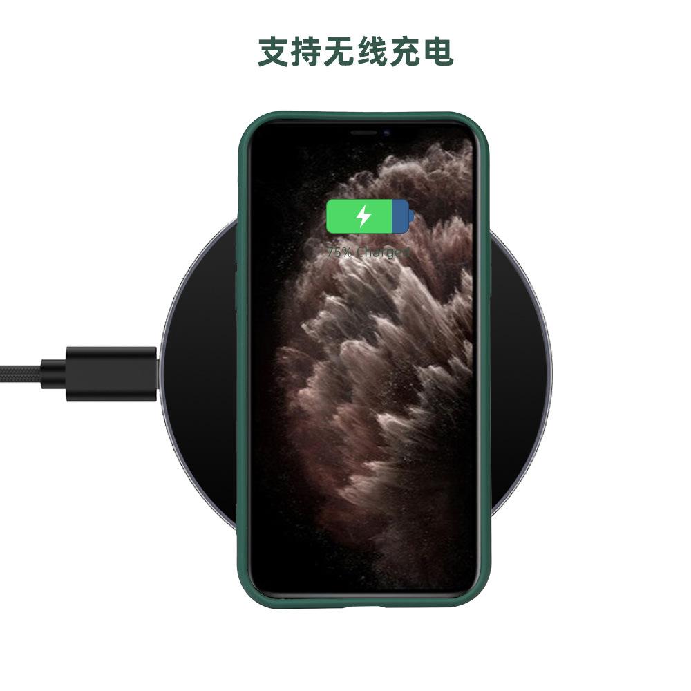 Applicable To Apple 13 Mobile Phone Case Iphone12tpu Imitation Liquid Silicone Fine Hole All-inclusive Anti-drop Protective Case 14Pro