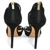 Auth JIMMY CHOO Lochsandalen mit Lochmuster-Sternabsatz Schwarz ji8803ss Gebraucht