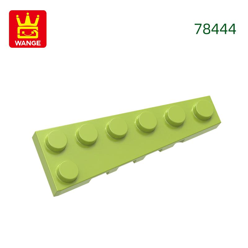 79Pcs/Lot 78443 6x2 Right Wedge Plate Building Blocks Moc Accessories Compatible With Assembles Bricks Children Toys Gift