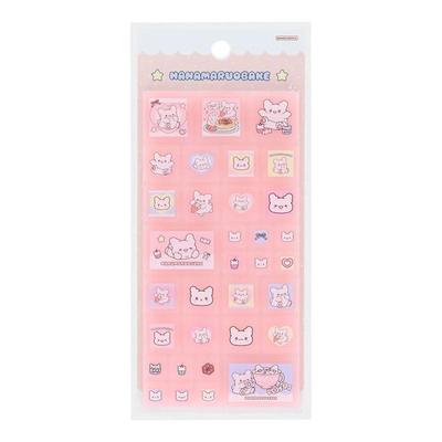 Adesivos de Azulejo Sanrio HANAMARU OBAKE ( Doces Pastel Rosa Choque ) Japão NOVO