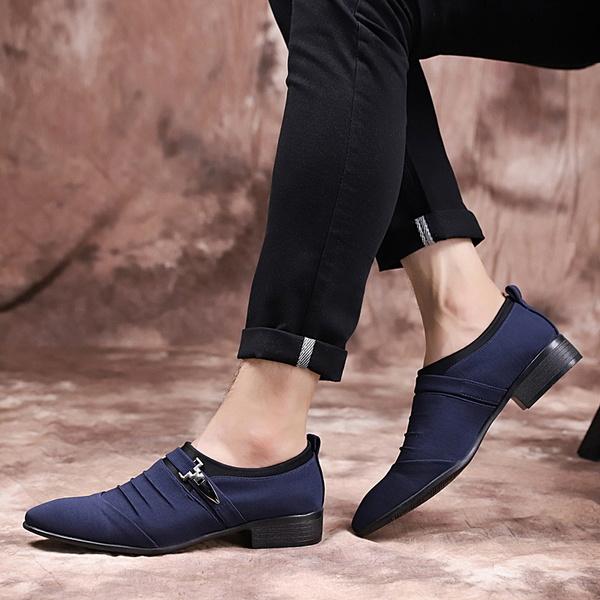 pointed toe canvas sneakers